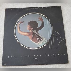 Shirley Bassey Love, Life, and Feelings Vinyl Record Vintage Album